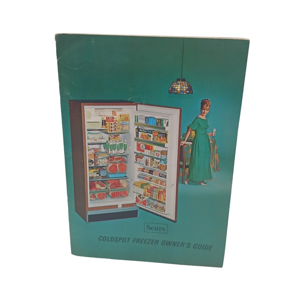 Sears Coldspot Cold Spot Freezer Owner's Guide Manual 1960s Vintage Booklet